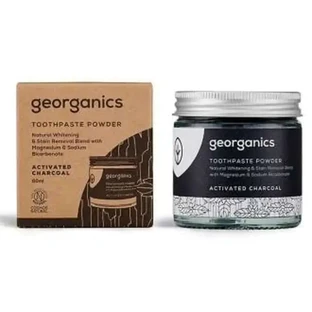 Мінеральна зубна паста Georganics з активованим вугіллям Мінеральна зубна паста порошок 60мл.