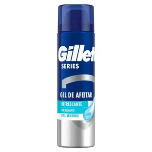 Gillette Series Мужской освежающий эвкалиптовый гель для бритья 200 мл