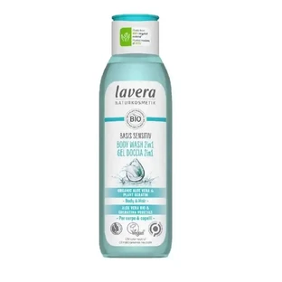 Lavera Basis Sensitiv Гель для душа - Шампунь 2 в 1 250 мл.