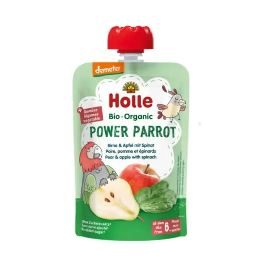 Holle Пуш с грушей, яблоком и шпинатом 100 г: цены и характеристики