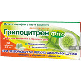 Грипоцитрон фіто табл. 25 мг блістер №20