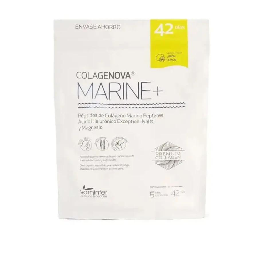 Colagenova Marine+ Морський колаген+Ha+Mg 42 дні в пляшці Лимонна економія, 590 гр: ціни та характеристики