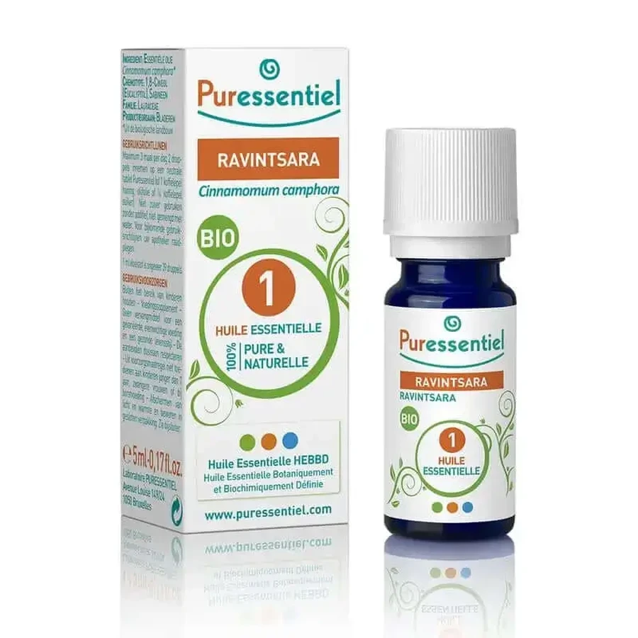 Органическое эфирное масло Puressentiel Ravintsara, 10 мл: цены и характеристики