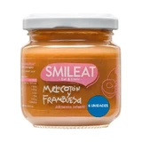 Smileat Органическая малина и персик, маленькая баночка, 6x130 гр