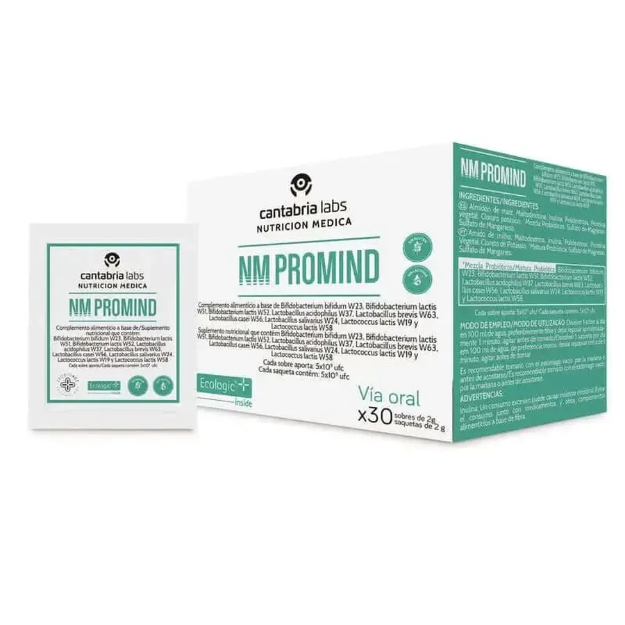 NM Promind 2 г х 30 пакетиків, Cantabria Labs Nutrición Médica: ціни та характеристики