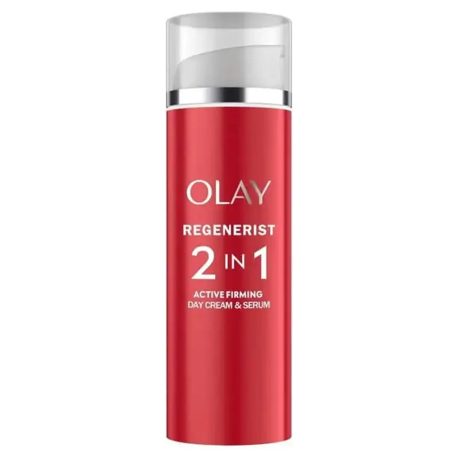Olay Regenerist 2 в 1 Активный укрепляющий дневной крем и укрепляющая сыворотка, 50 мл: цены и характеристики