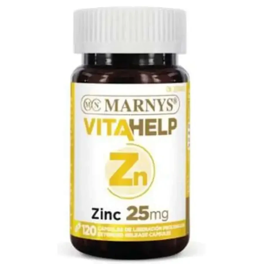Marnys Vitahelp Цинк 25 мг. 120 жемчужин: цены и характеристики