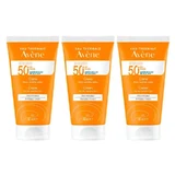 Avene Сонцезахисний крем від засмаги Spf 50+, 3 x 50 мл