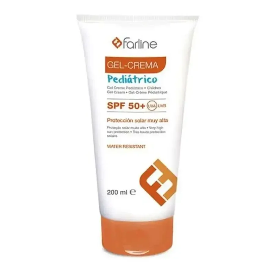Farline Детский солнцезащитный гель, Spf50+, 200 мл: цены и характеристики