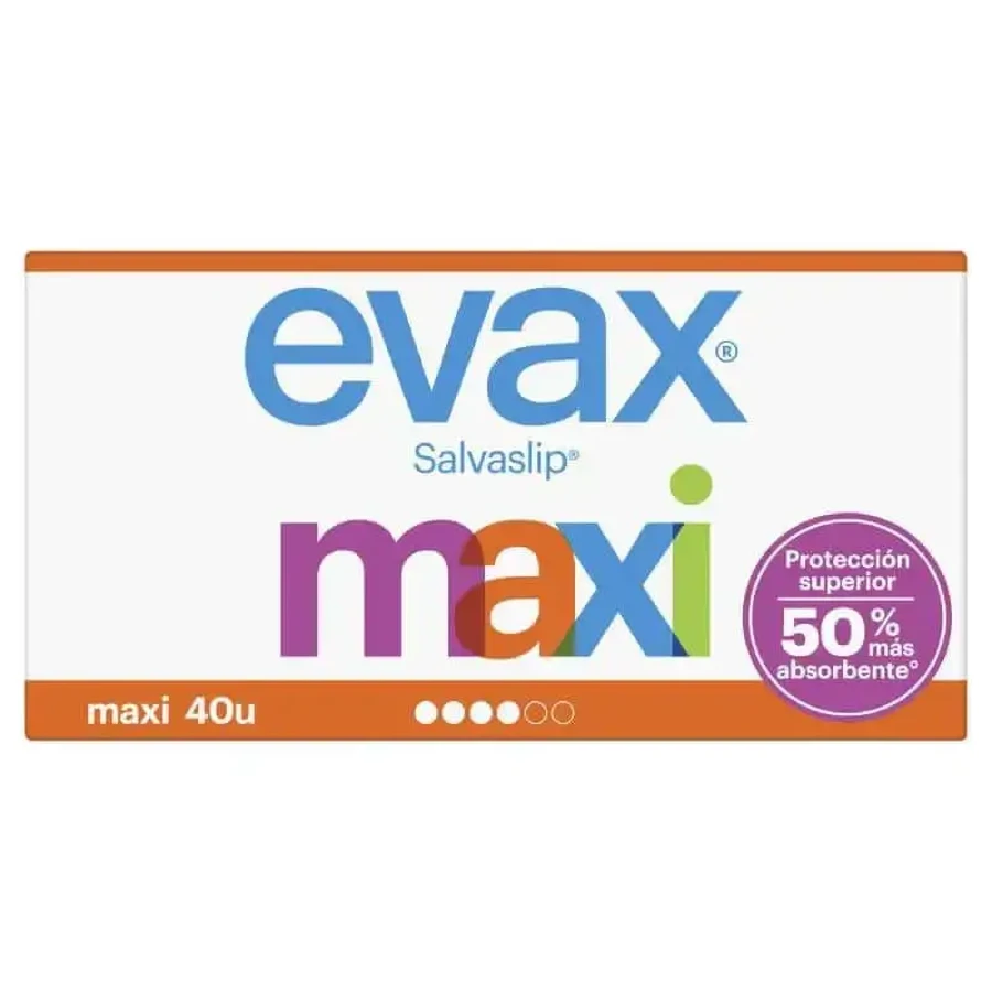Evax Salvaslip Maxi Panty Liner 40 шт.: цены и характеристики