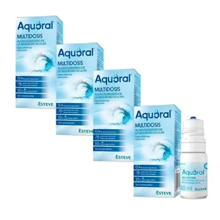 Капли для глаз Aquoral Lubricant, 4 x 10 мл