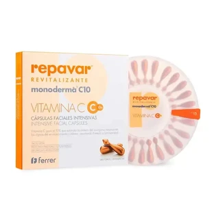 Repavar Оживляющая монодерма C10 28 капсул