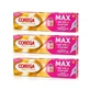 Крем для фіксації зубних протезів Corega Triplo Max Fixation + Comfort, 3 х 40 г
