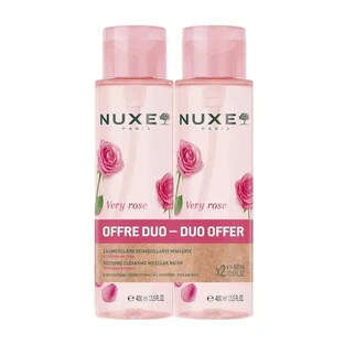 Заспокійлива міцелярна вода Nuxe Very Rose Duplo, 2х400 мл