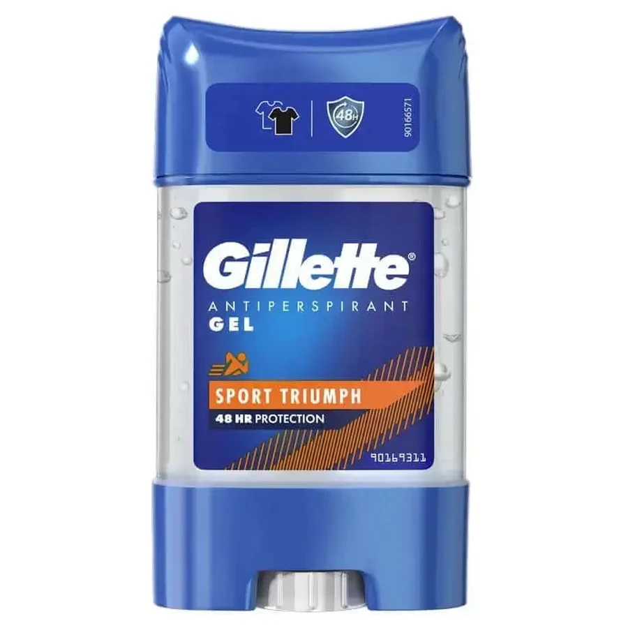 Gillette Дезодорант Clear Anti Perspiration Gel Triumph Sport 70Ml: цены и характеристики