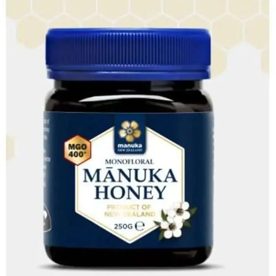 Manuka New Zealand Manuka Honey Raw Mgo 400+ Monofloral 250Gr: цены и характеристики