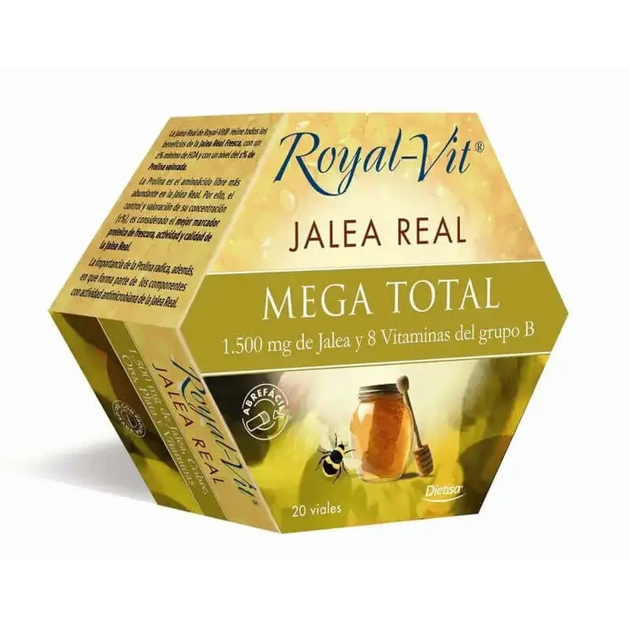Dietisa Royal Vit Mega Total 1500 мг, 20 флаконів: ціни та характеристики