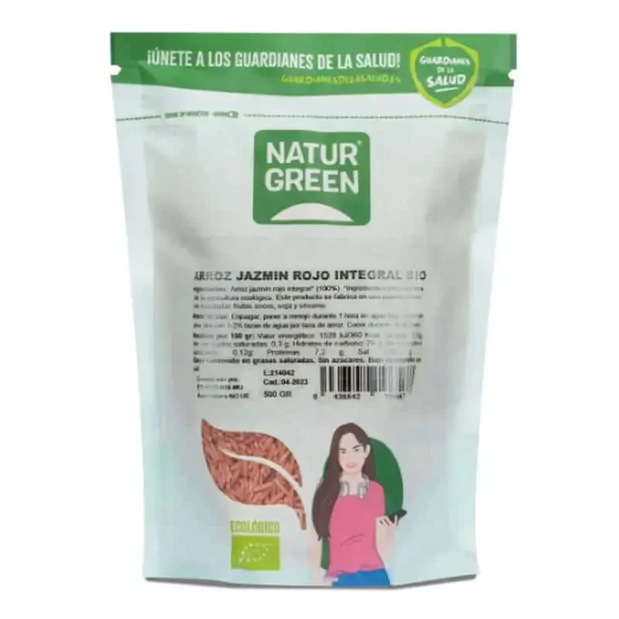 Naturgreen Organic Red Jasmine Brown Rice, 500 г: цены и характеристики