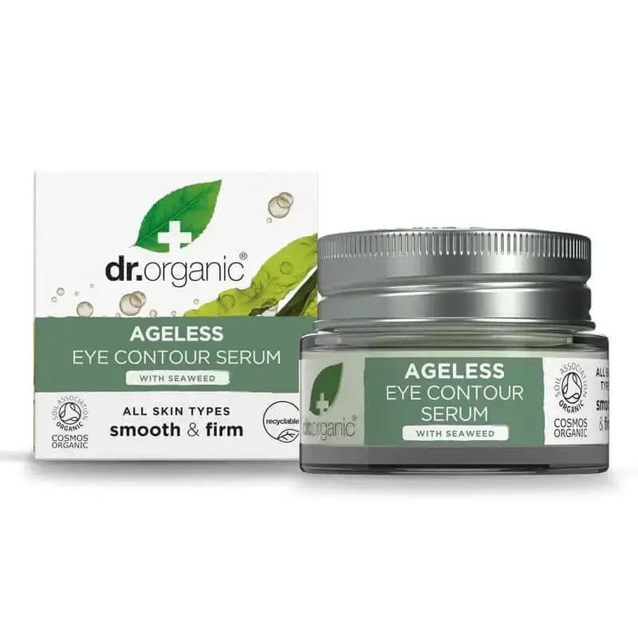 Dr. Organic Forever Youthful Eye Contour Морські водорості для контуру очей 15 мл: ціни та характеристики