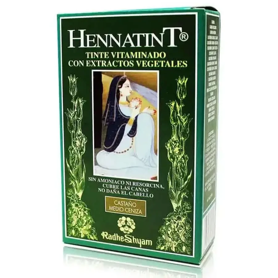 Radhe Shyam Hennatint Medium Ash Brown, 60 мл: цены и характеристики