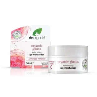 Dr.Organic Осветляющий гель-крем для лица Гуава, витамин С, 50 мл