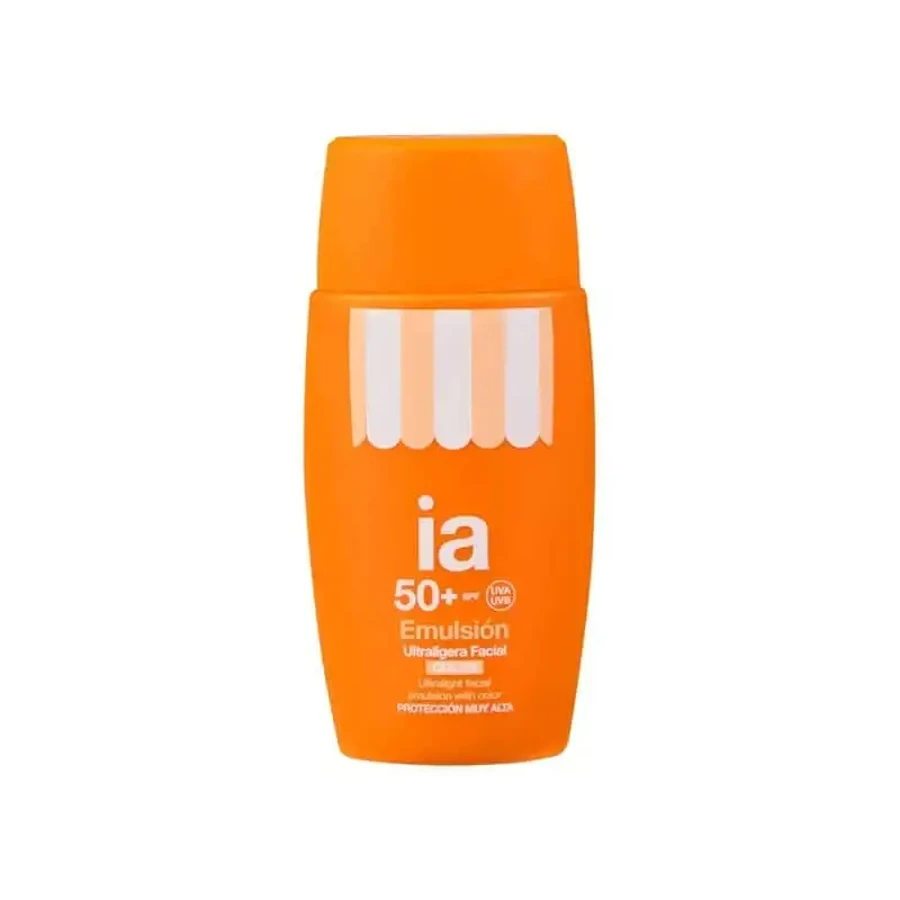 Interapothek Ультралегкая эмульсия для лица Цветная SPF50+, 50 мл: цены и характеристики