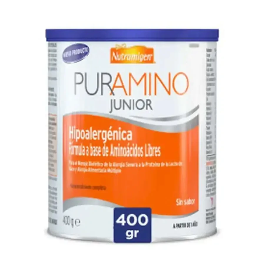 Nutramigen Puramino Junior Formula Гипоаллергенный, с 1 года, 400 гр: цены и характеристики
