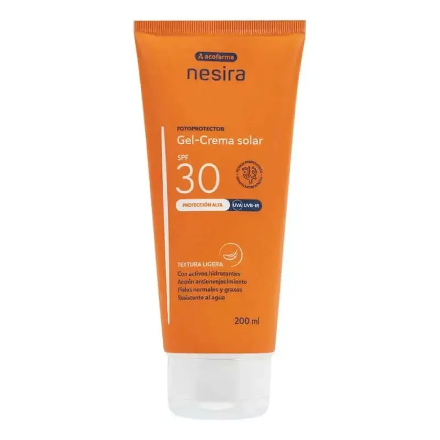 Nesira Солнцезащитный гель-крем Spf30, 200 мл: цены и характеристики