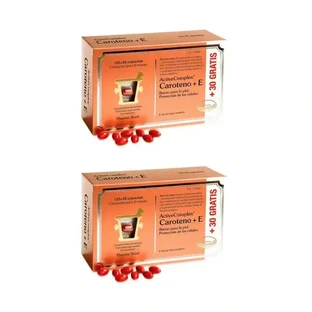 Активкомплекс Каротин Вит Е 120+, 2X30 капсул