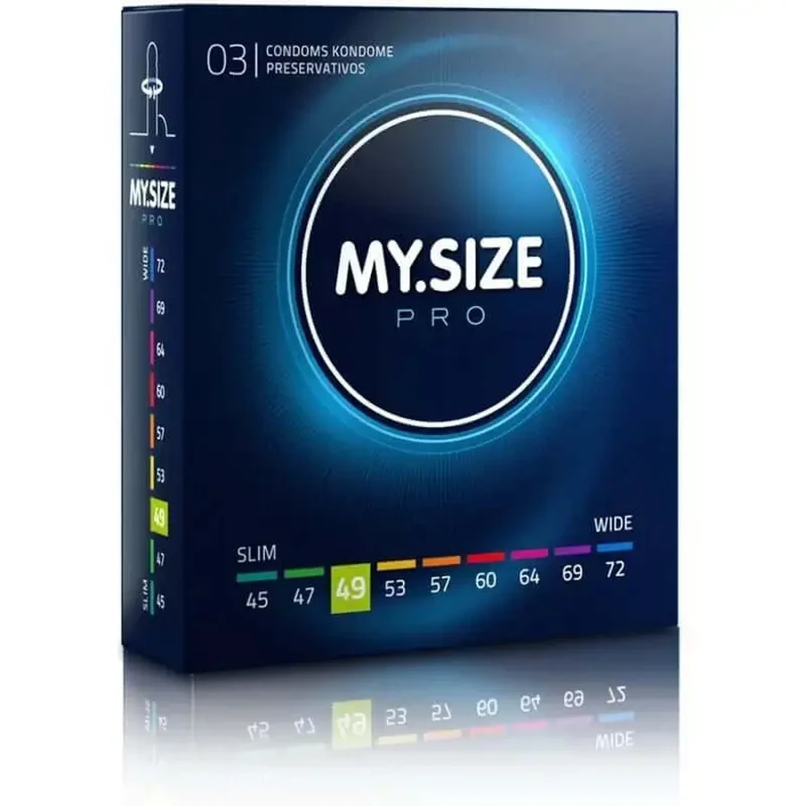 Презервативы My Size Pro 49 мм 3 штуки: цены и характеристики