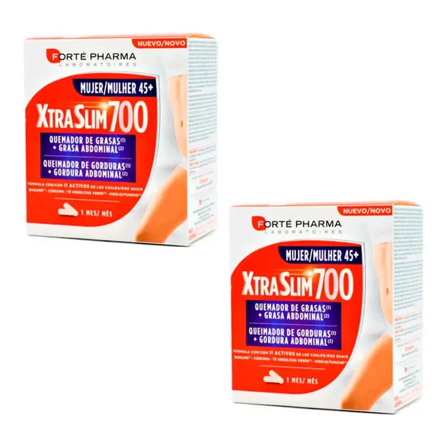 Forté Pharma Duplo Xtraslim700 жіночий жироспалювач + абдомінальний жир 2 x 120 капсул: ціни та характеристики
