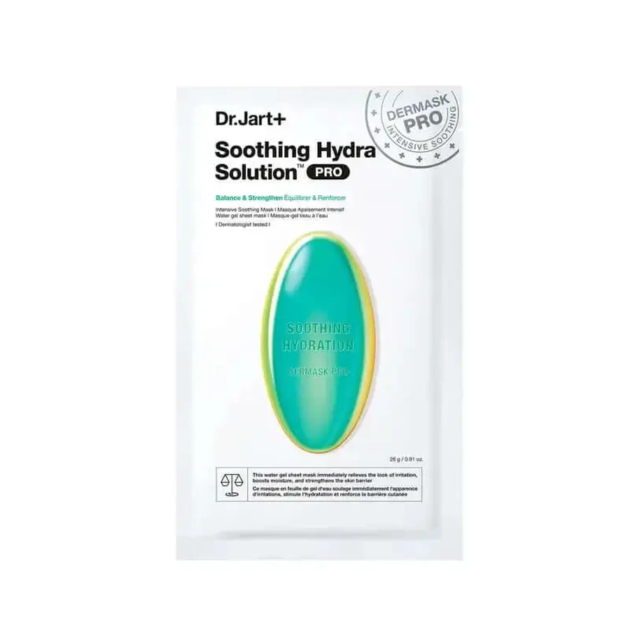 Dr. Jart+ Dermask Hydra Solution Pro Интенсивная успокаивающая маска для лица, 26 г: цены и характеристики