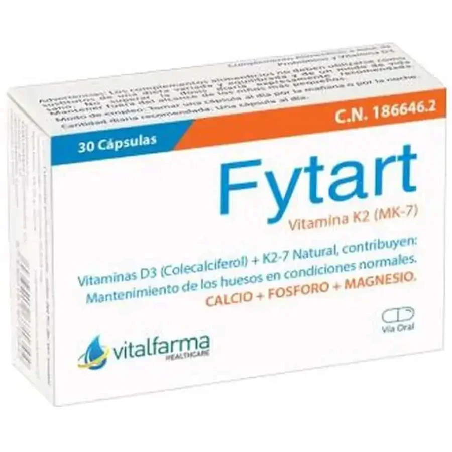 Vitalfarma Fytart 30Cap: ціни та характеристики