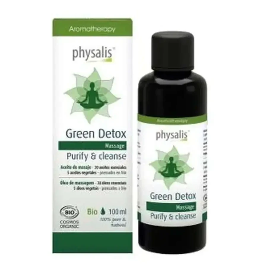 Physalis Green Detox Purifies & Cleanses Massage Oil 100Ml: цены и характеристики
