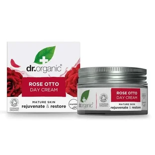 Дневной крем для зрелой кожи Dr.Organic Rosa Damascena, 50 мл