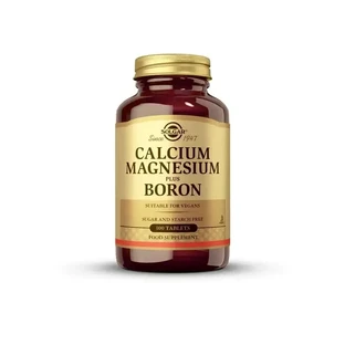 Солгар Кальцій/Магній з бором, 100 таблеток, Solgar Calcium/Magnesium with Boron