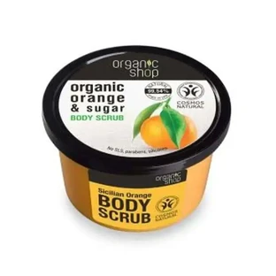 Organic Shop Сицилійський апельсиновий скраб для тіла 250 мл