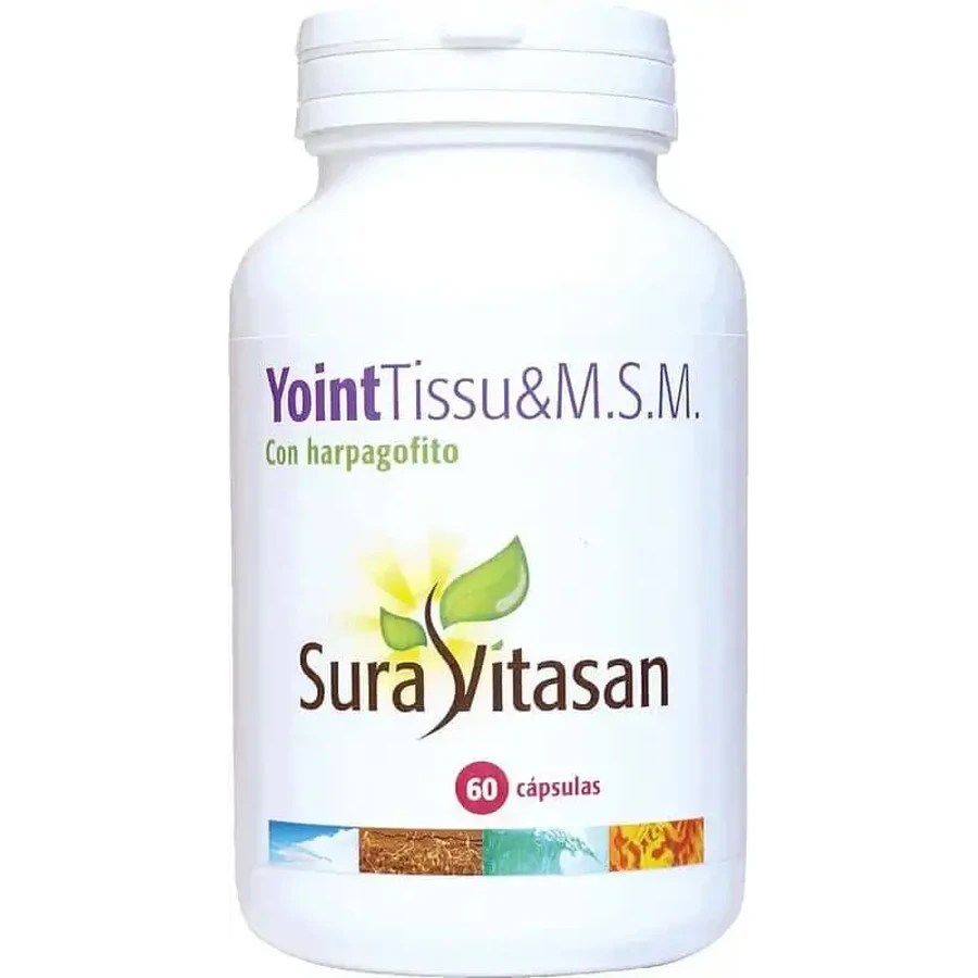 Sura Vitas Yoint Tissue & Msm з диявольським кігтем, 60 капсул: ціни та характеристики