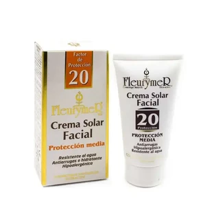 Fleurymer Солнцезащитный крем для лица Spf-20 туба 80 мл