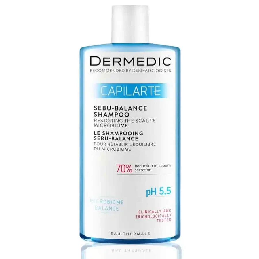 Dermedic Capilarte Sebu-Balance Scalp Microbiome Restorative Shampoo, 300 мл: цены и характеристики