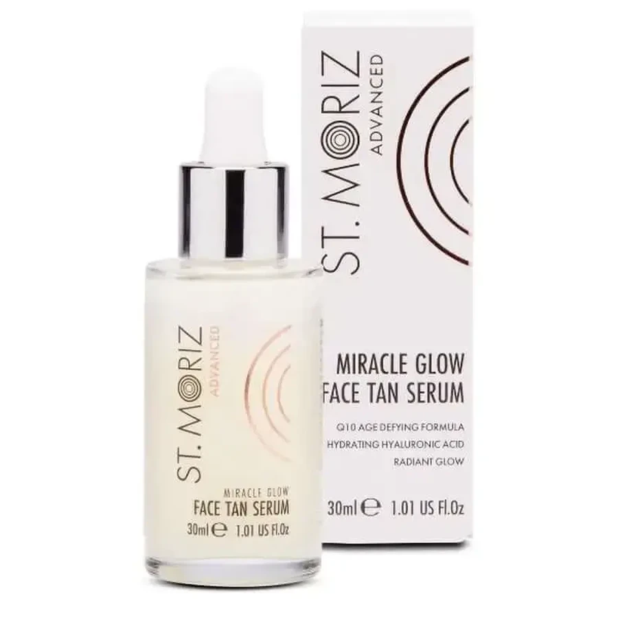Сироватка для обличчя St. Moriz Miracle Glow Advanced Pro для автозасмаги, 30 мл: ціни та характеристики