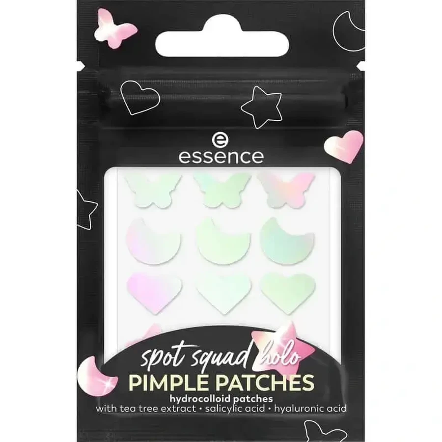 Essence Spot Squad Holo 10 пластирів від прищів, 24 шт.: ціни та характеристики