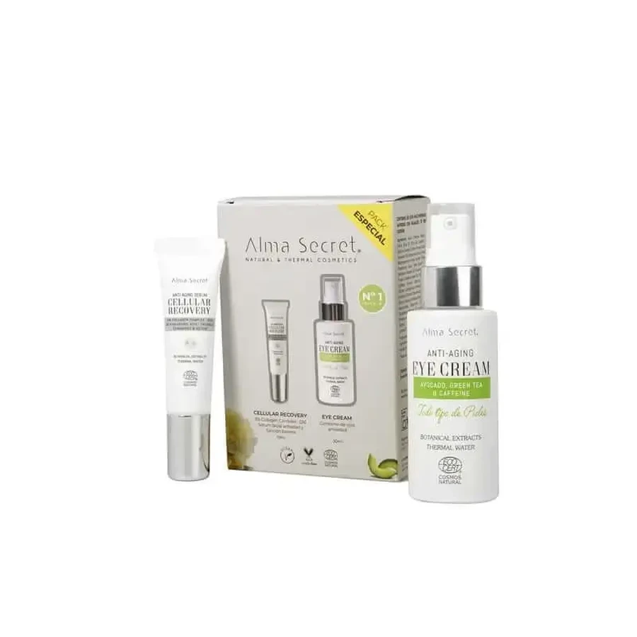 Alma Secret Pack Авокадо для контуру очей 30 мл + Відновлення клітин 10 мл: ціни та характеристики