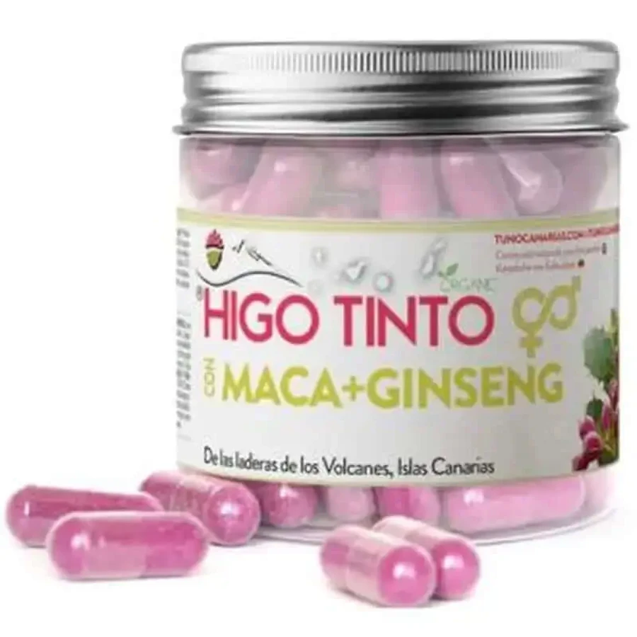 Tuno Canarias Red Fig With Maca And Ginseng 90 Capsules: цены и характеристики