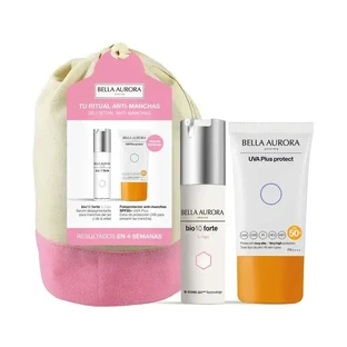 Bella Aurora Anti-Blemish Pack Bio10 Forte L-Tigo + Grape Plus Photoprotector + подарочный набор, 30 + 50 мл
