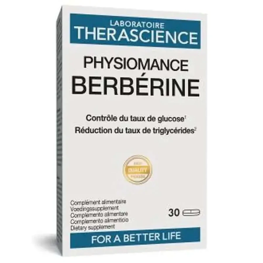 Therascience Фізіоманс Берберин 30 таблеток: ціни та характеристики