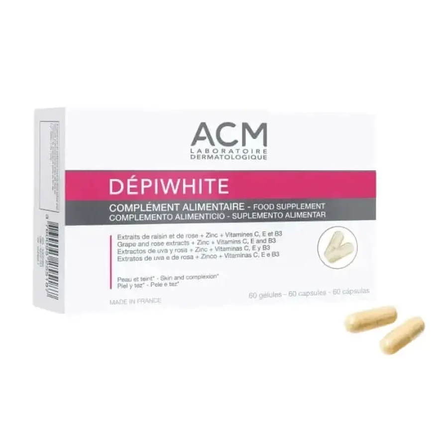 Acm Laboratoires Dépiwhite Харчова добавка, 60 капсул: ціни та характеристики