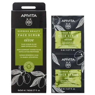 APIVITA Express Beauty Глубоко отшелушивающий крем с оливой