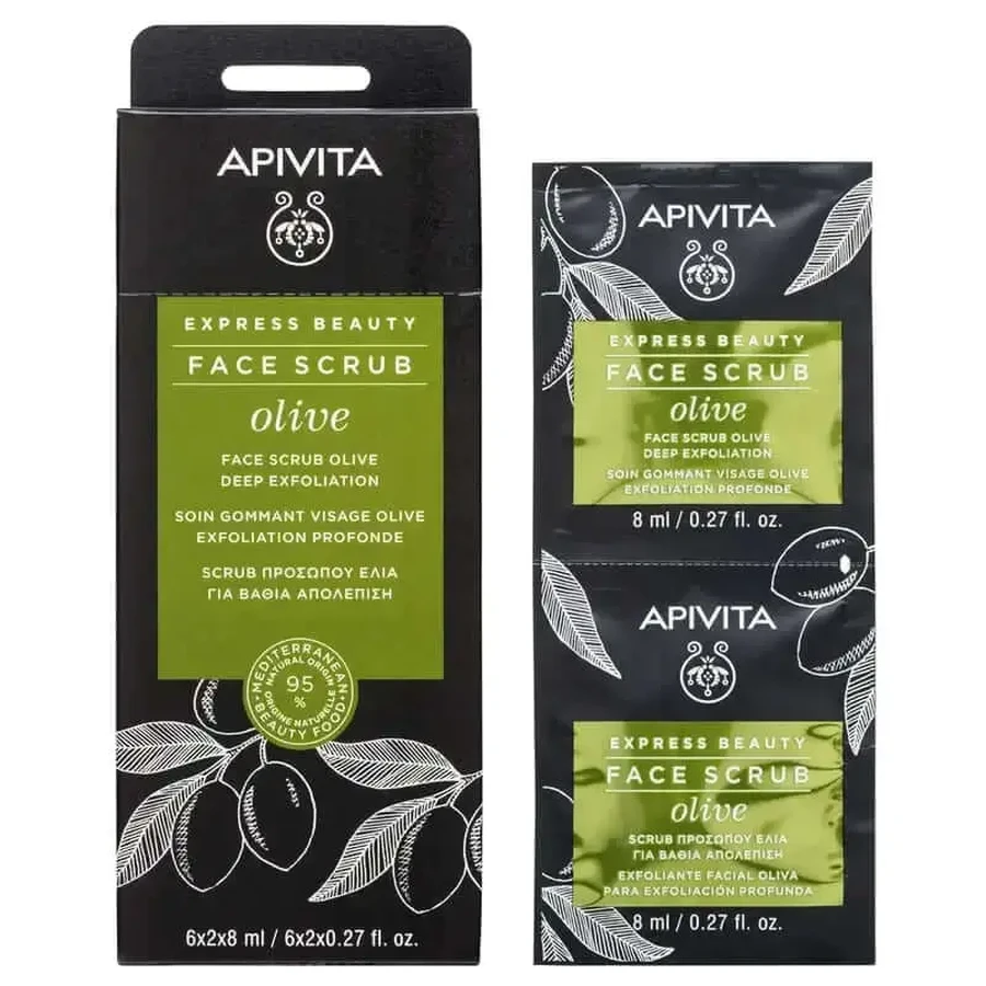 APIVITA Express Beauty Глубоко отшелушивающий крем с оливой: цены и характеристики