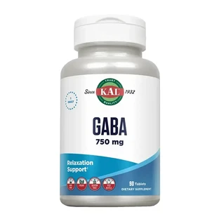 Solaray Gaba 750 Mg. 90 Tabs Kal